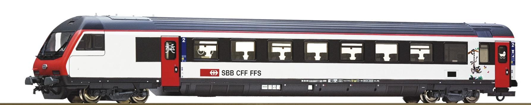 Voiture de commande type EW IV avec compartiment enfants