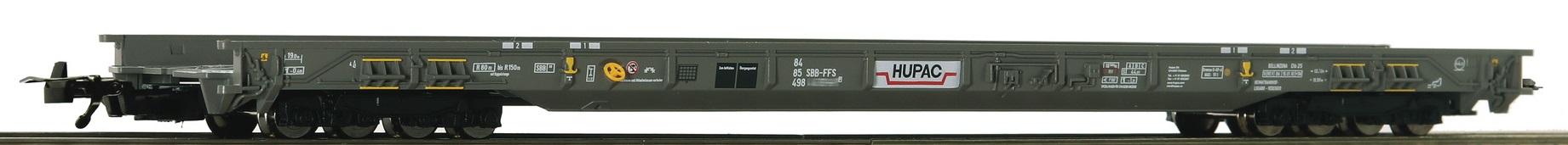 Wagon pour transport de camion type "RoLa" HUPAC