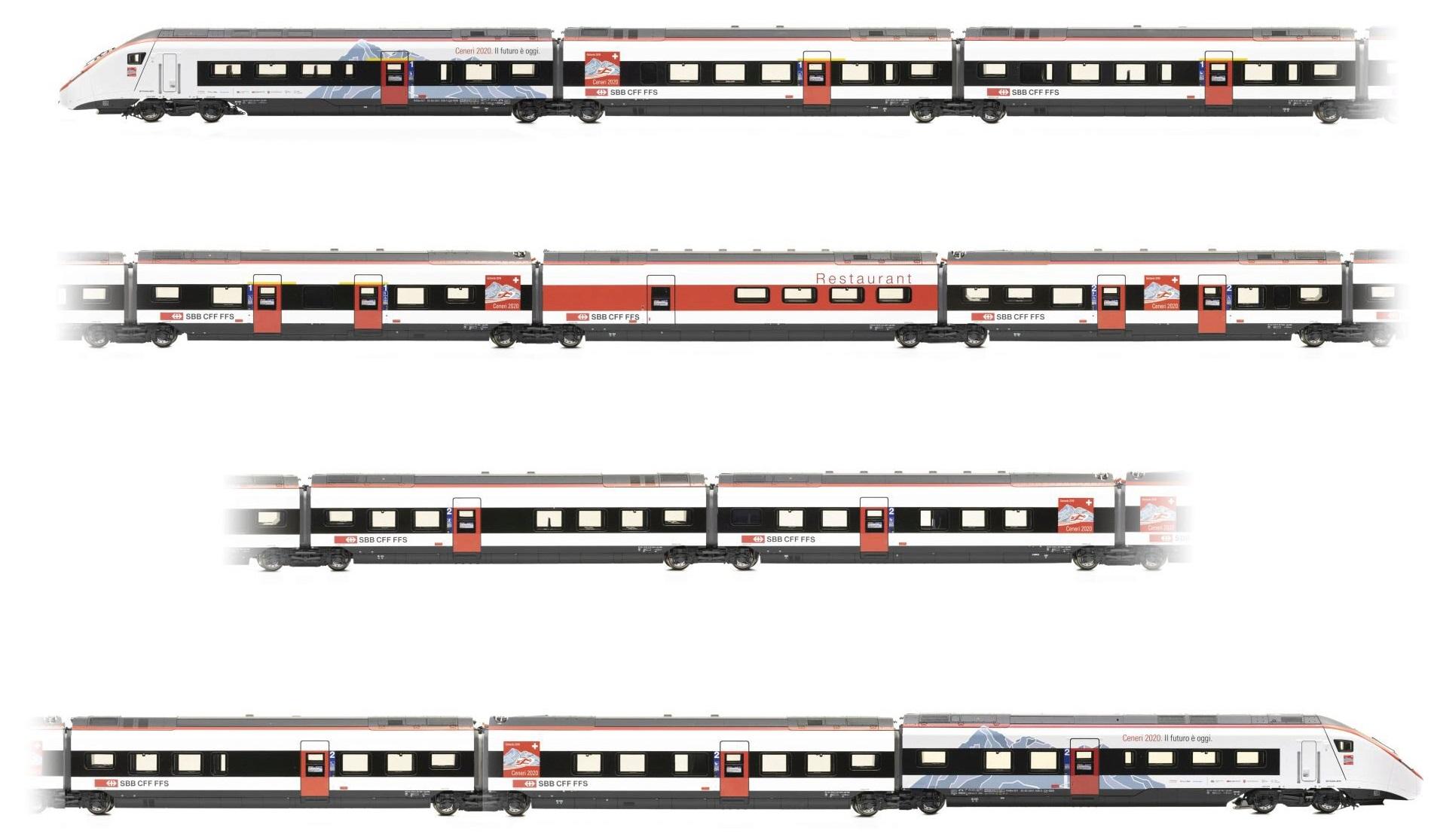 Giruno complet rame 501 008 "Ceneri", 11 elements
