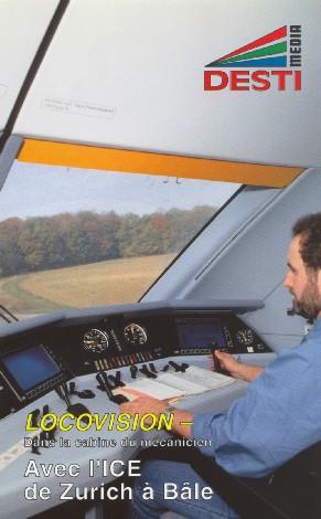 Dans la cabine de l'ICE de Zürich à Bâle avec le mécanicien