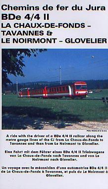 Voyage en cabine d'une BDe 4/4 II des CJ