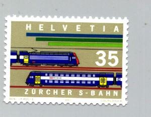 CFF  -  timbre inauguration du S-Bahn Zürich