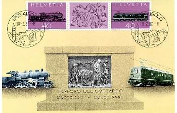 Suisse - Carte maximum