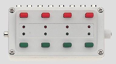 Pupitre de commande avec rétrosignalisation