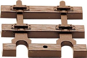 Traverse de bout pour rail flexible