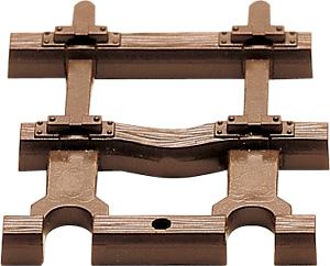 Traverse de bout pour rail flexible de campagne