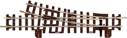 Aiguillage manuel droit