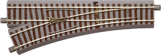 Aiguillage manuel gauche 22.5°