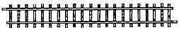 Rail droit 162,3 mm