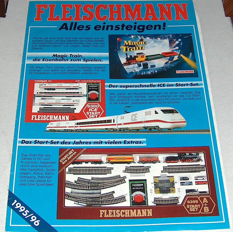 Fleischmann feuillet nouveatés 95-96